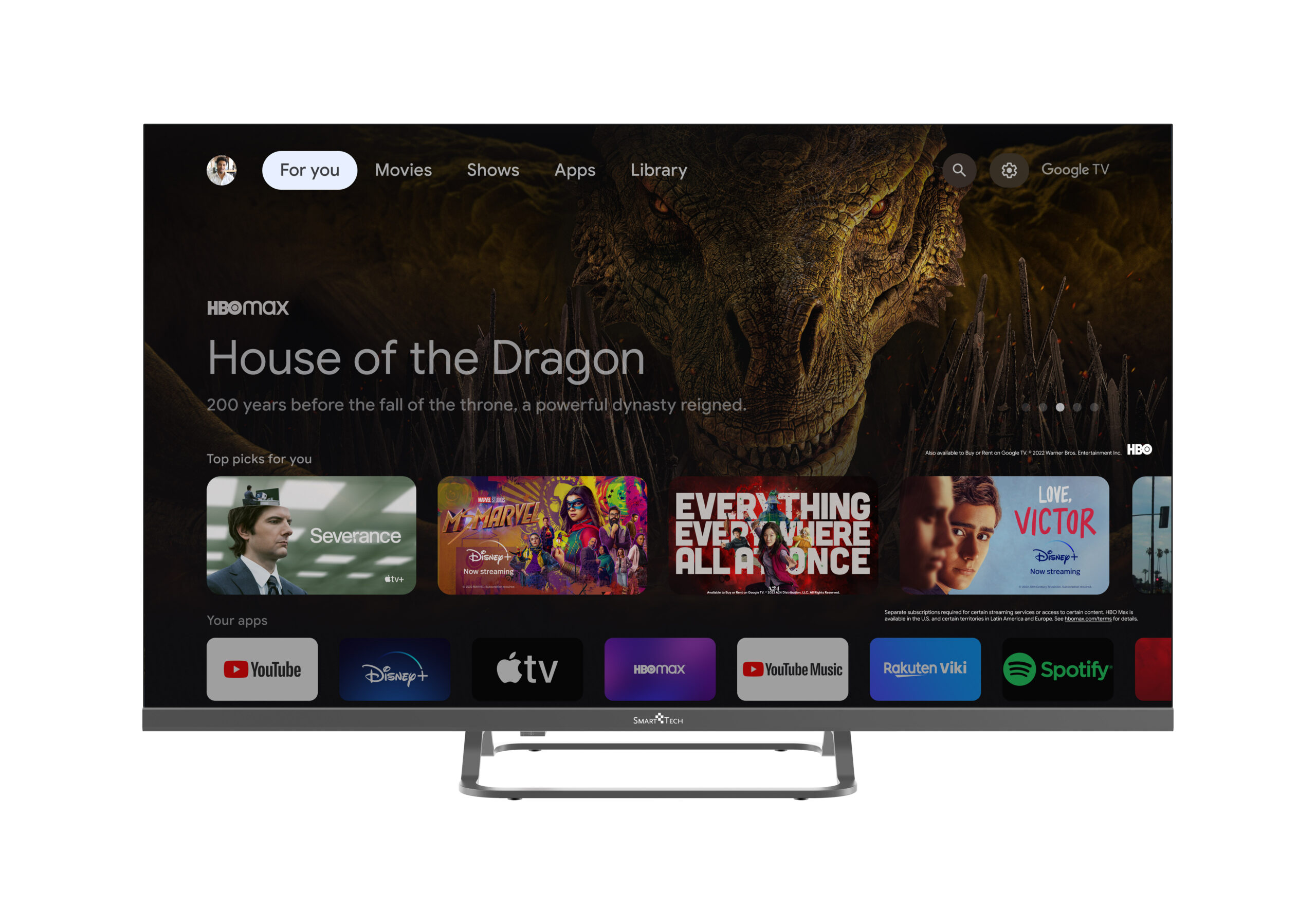 TV LED 32' (80cm) HD GOOGLE TV