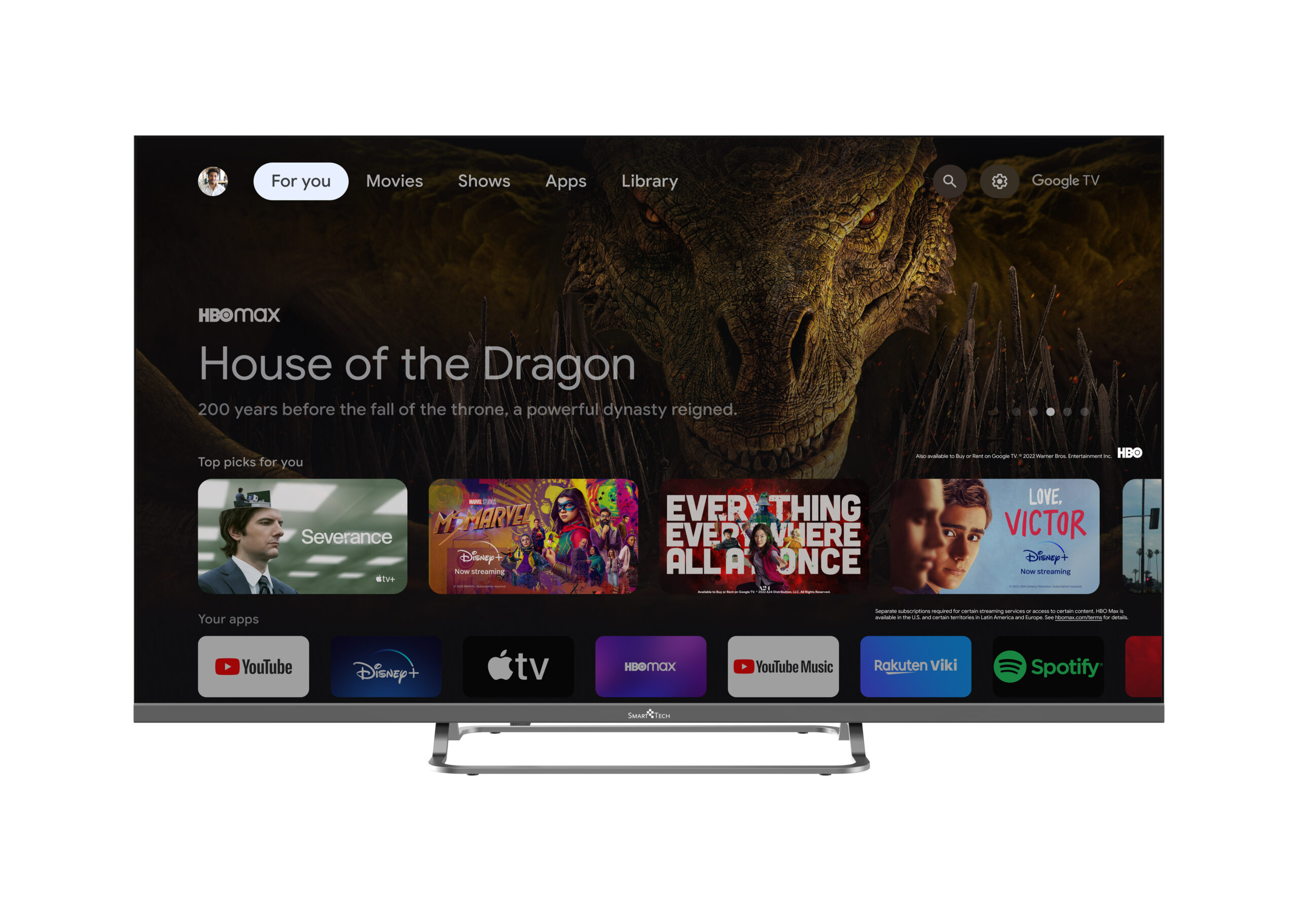 TV LED 40' (100cm) Full HD GOOGLE TV