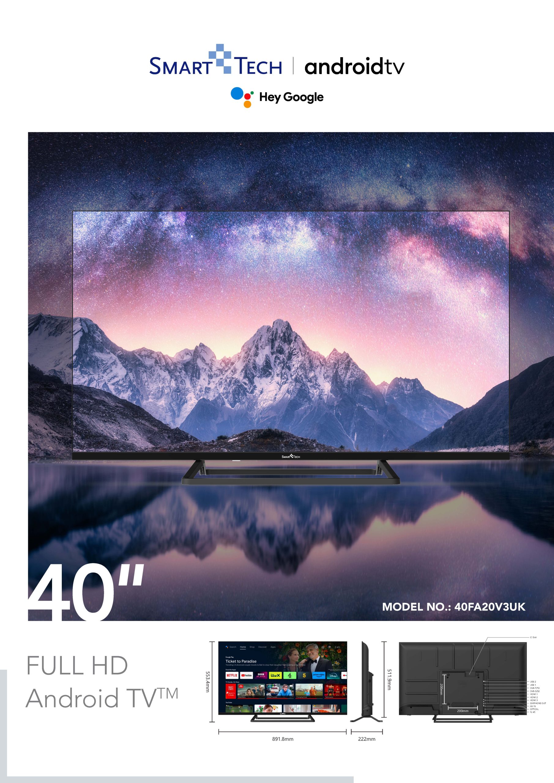 SmartTech 4K Android TV