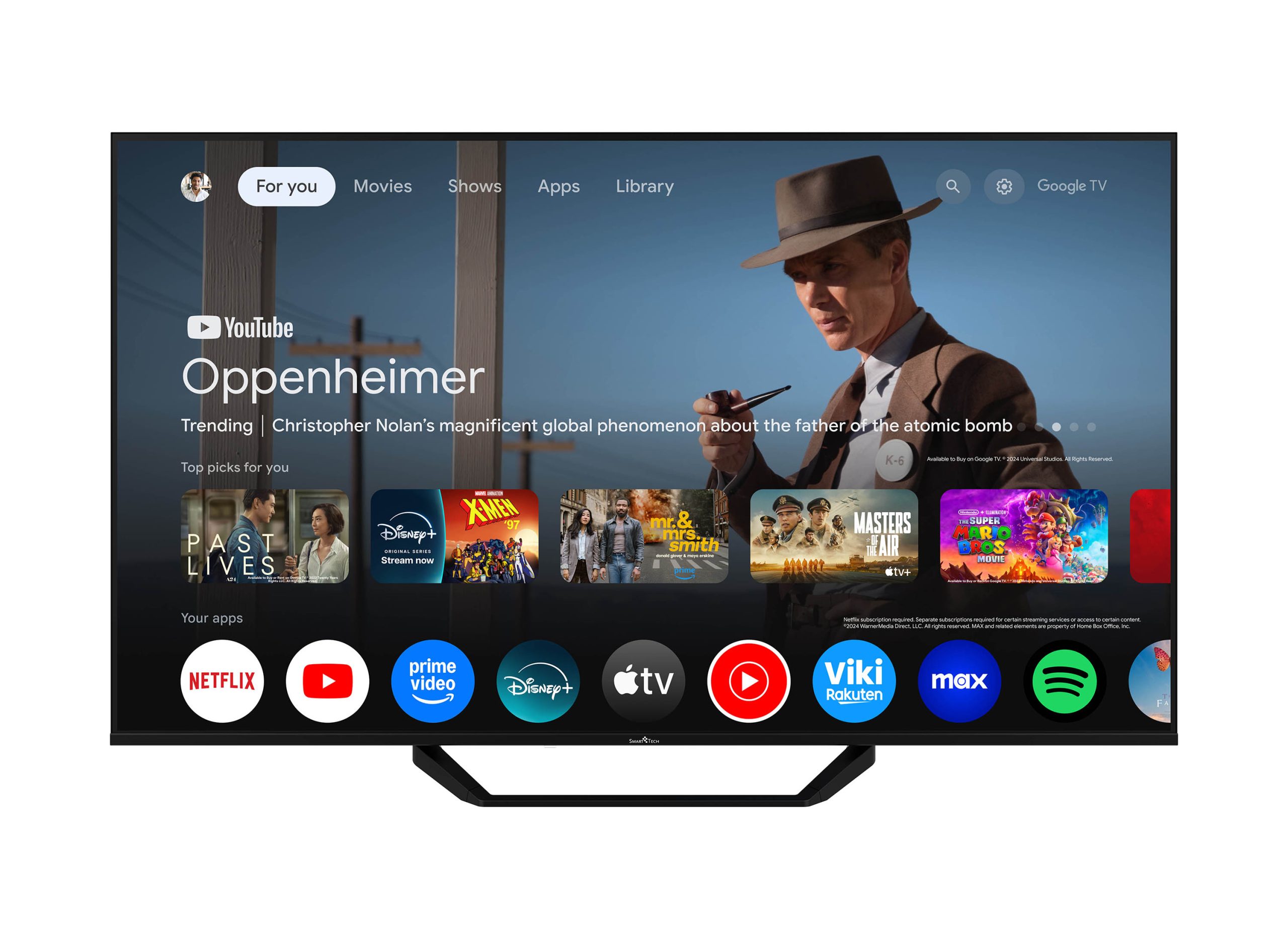 TV QLED 50" (127 cm) 4K UHD Google TV 50QG06K
