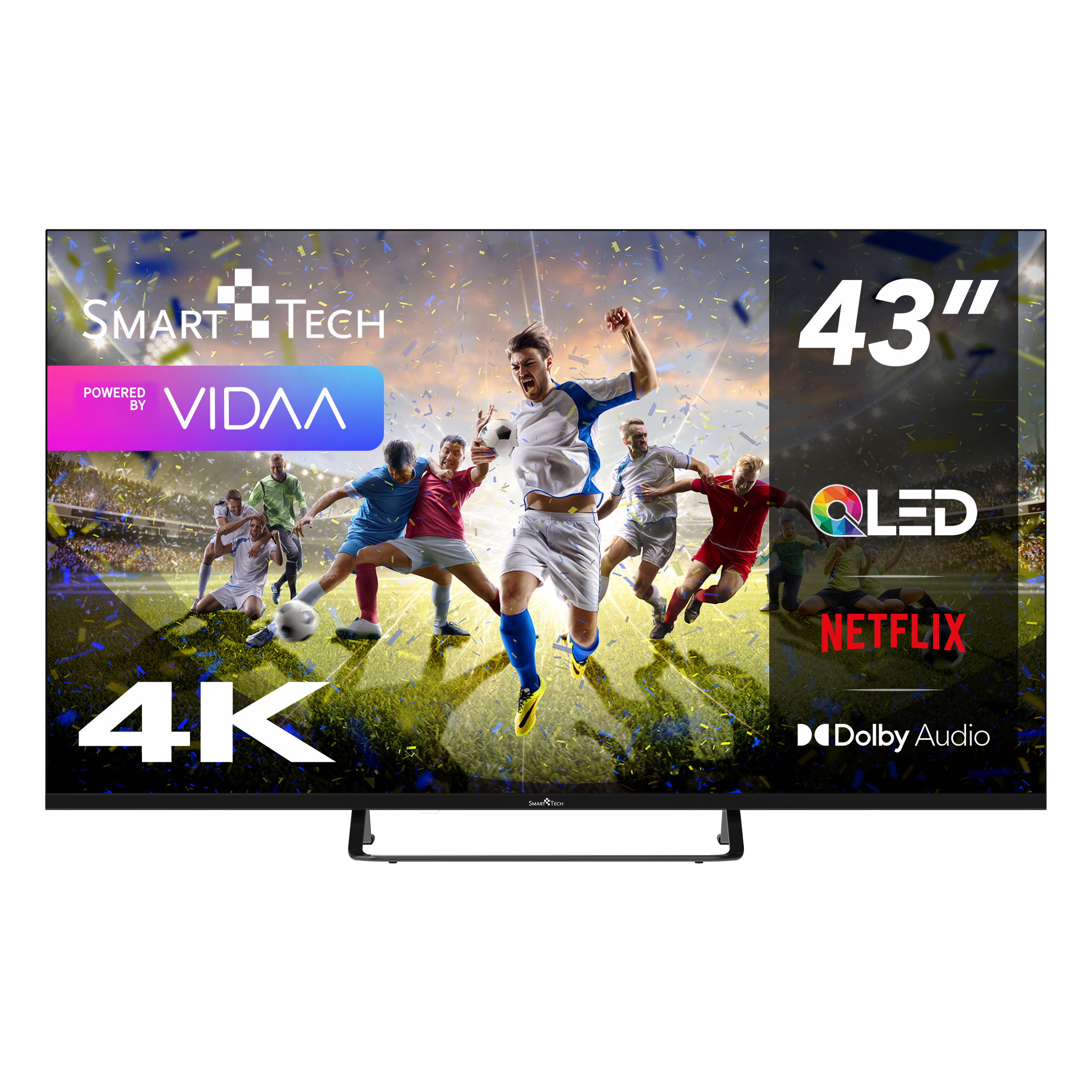 TV LED 43' (139cm) 4K UHD Qled Vidaa TV 43QV02V